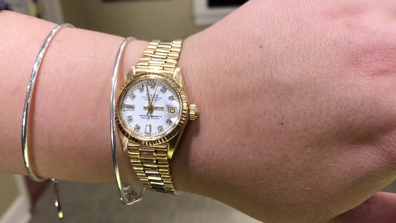 ladies presidential rolex