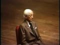 Krishnamurti les causes de la souffrance humaine.