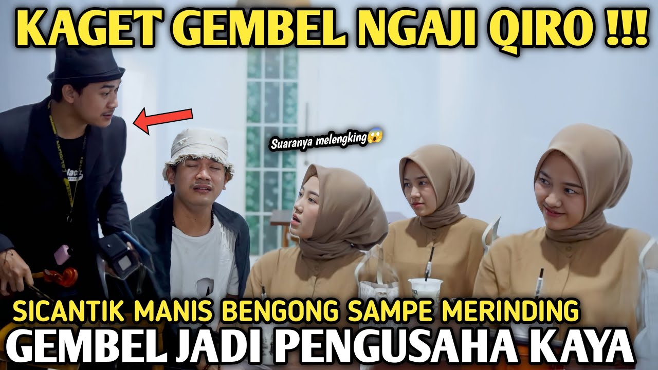 UKHTI CANTIK KAGET GEMBEL NGAJI QIRO❗️SUARANYA MELENGKING TERNYATA GEMBEL INI..!!?