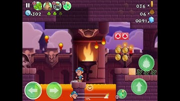 Leps world 3 level 2-20 (boss level) gameplay + chest locations