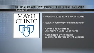 National award given to Mayo Clinic
