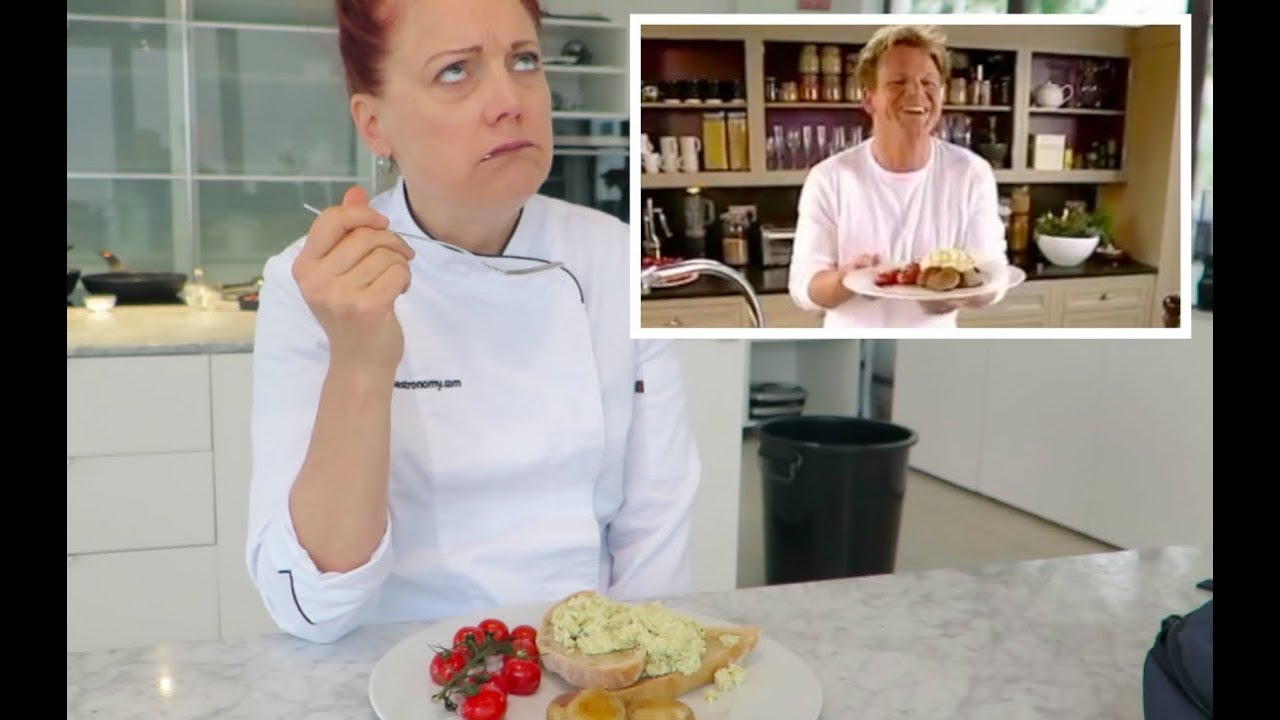 Vegan Chef Challenge - Veganizing Gordon Ramsay's Scrambled Eggs on ...