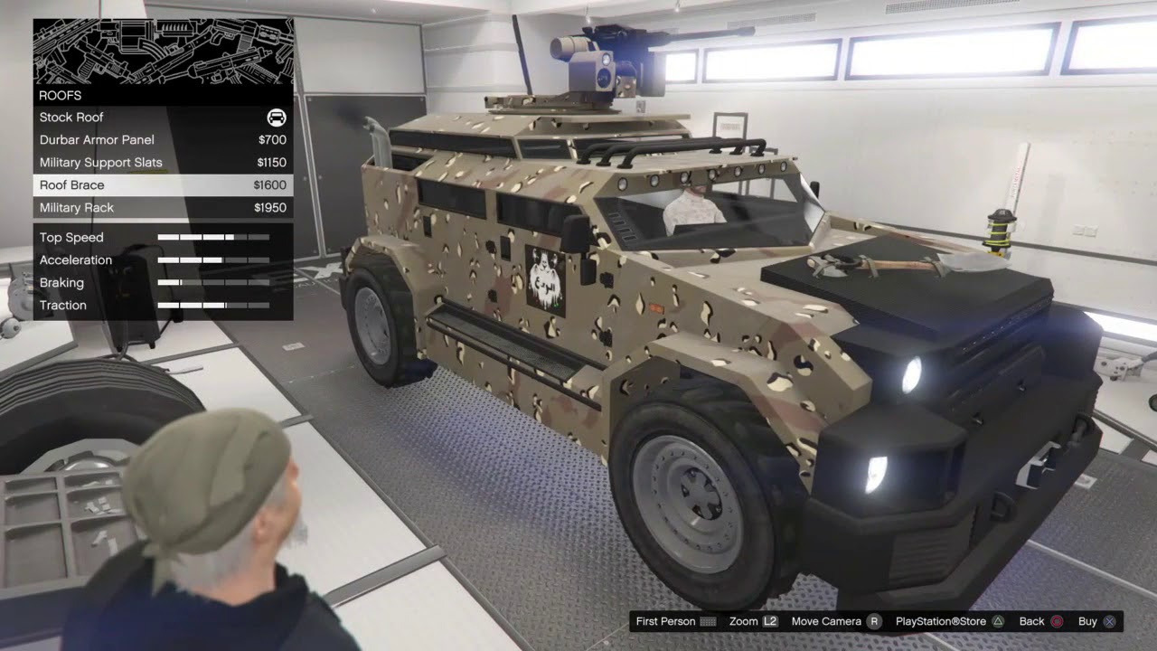 شراء وتعديل السيارة المدرعة الجديدة menacer لا يفوتك الفيديو gta v online ps4