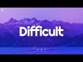 Joya Marleen - difficult (Lyrics)