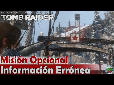 Rise of the Tomb Raider | Informacion Erronea | Mision 3 Opcional | PC Sin Comentarios