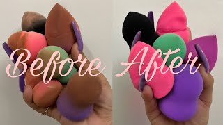 How To Clean Makeup Sponge / Beauty Blender Easy ✨