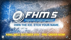 Franchise Hockey Manager 5 - First Gameplay Video - 2018/19 Quebec Nordiques Expansion!