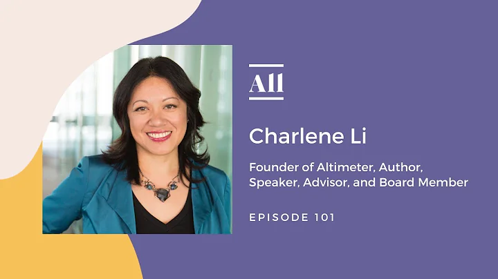 Founder of Altimeter, Charlene Li- Intentionally B...