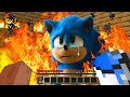 Minecraft : Can We SAVE SONIC FROM THE HOUSEFIRE!????(Ps3/Xbox360/PS4/XboxOne/PE/MCPE)