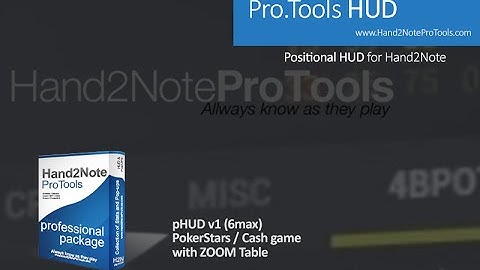 Hand2Note Pro.Tool pHUD v1 (6max)