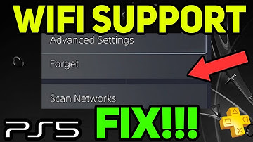 PS5 WIFI SUPPORT EASY FIX! (Fast Solution)