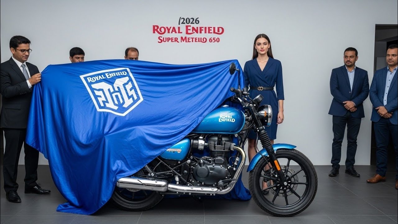 Новый Royal Enfield Super Meteor 650 2026 года – круизер, который всех шокирует! 😱🔥