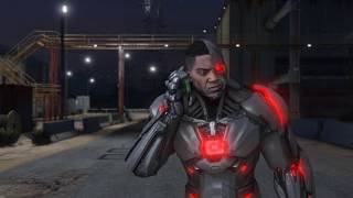 GTA 5 - Modded Cutscenes - Cyborg ends Batman