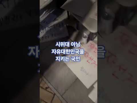 시위대아님 자유대한민국을 지키는 국민