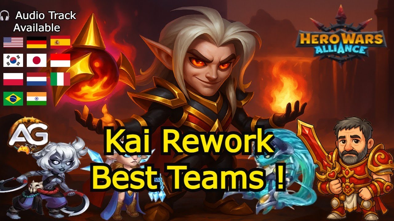 Kaja Rework Kai Rework Secrets: Best Teams Revealed! | Hero Wars Alliance - YouTube