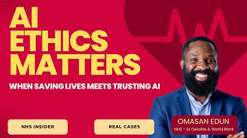 OMASAN EDUN - AI ETHICS: Where Saving Lives Meets Trusting Tech #health #tech #podcast #aiethics