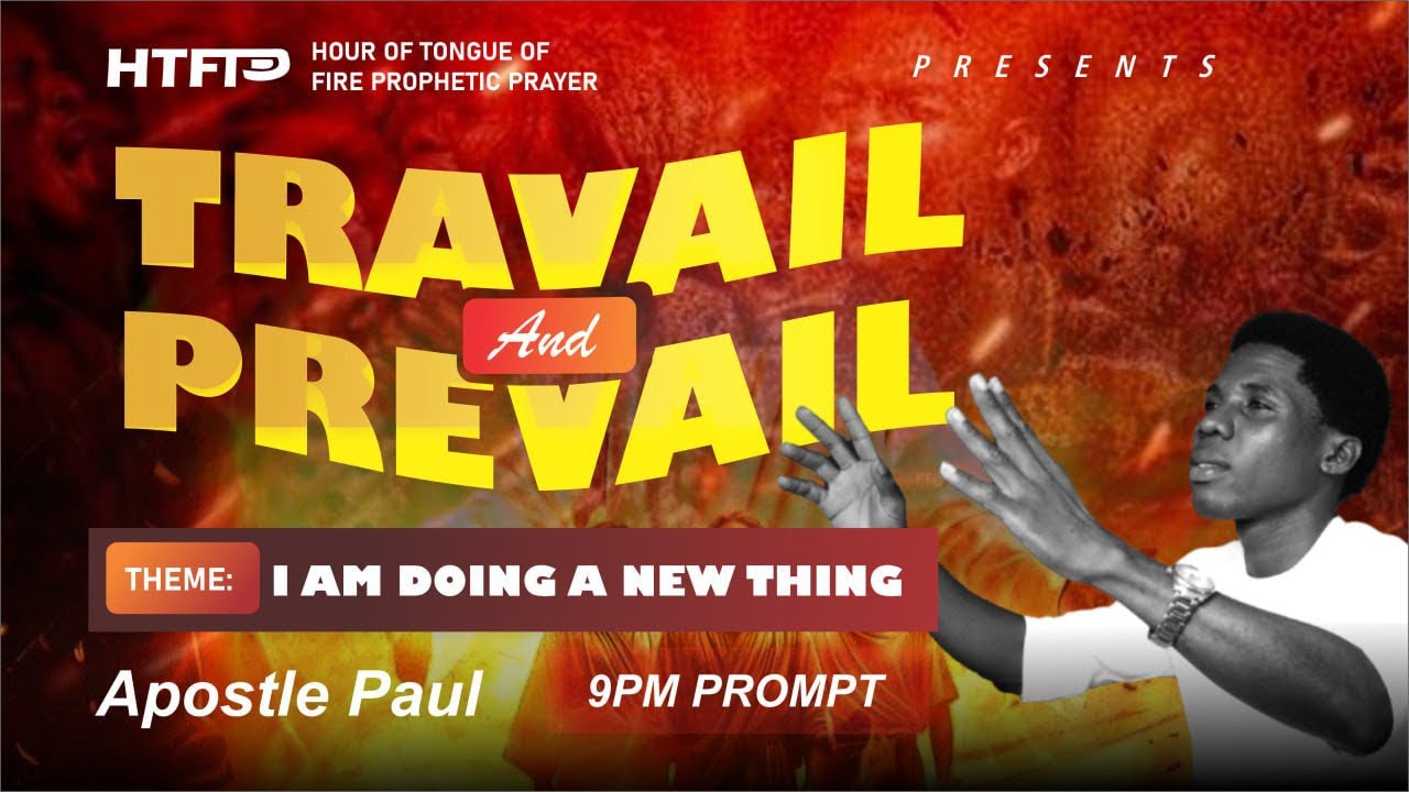 HOUR OF TONGUE OF FIRE PROPHETIC PRAYER// HTFPP// I AM DOING A THING [ DAY 2] 3 MARCH 2026