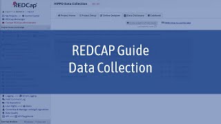 HIPPO: REDCap Guide – Data Collection Profile