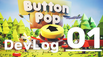 Making My First Game! | DevLog 01 - Enemies, Maps and Custom Buttons