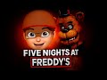 Noite Cósmica na Pizzeria! GV vs Animatrônicos | FNAF 1 Part 1