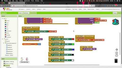 PaintPot in MIT App Inventor