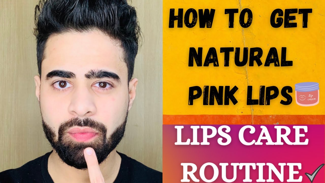 HOW TO GET RID OF DARK LIPS |LIP CARE| NATURAL PINK LIPS π|DARK LIPS
