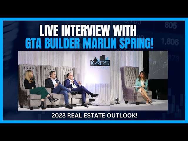Toronto Real Estate Market Interview with Builder Marlin Spring!