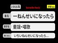 カラオケ, 一ねんせいになったら, 童謡・唱歌