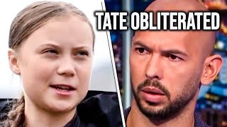 Andrew Tate Gets DESTROYED By Greta Thunberg
