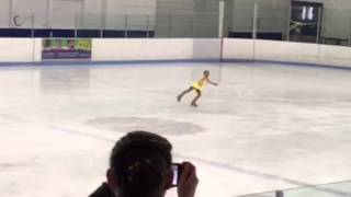 Denver invitational 2015 Rachel Freeskate 1 3rd place