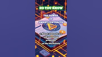 Crypto & Blockchain: The Power of Smart Contracts  #bitcoin #crypto