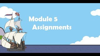 Module 5 Assignments