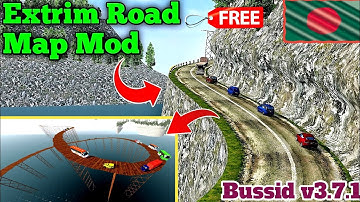 Map Mod Bussid v3.7.1 || Extreme Hill Road Map Mod For Bus Simulator Indonesia || Bussid Map Mod