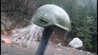 Russian Army helmets ballistic tests - From WW2 SSH40 to the Modern day 6b47