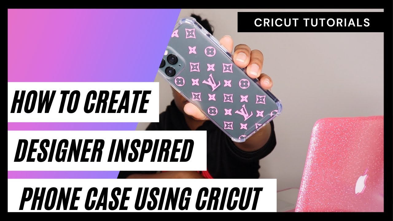 How to Make a Cricut Phone Case with Vinyl - Hey, Let's Make Stuff