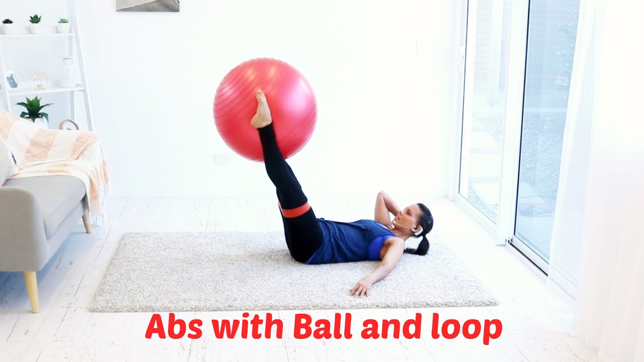 MEMBER'S ONLY // 30 MIN Ball and Loop Series Abs - YouTube
