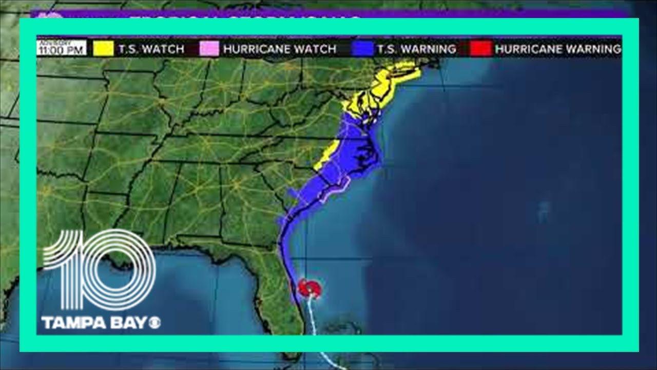 Tracking Isaias: Storm moves by Florida - YouTube