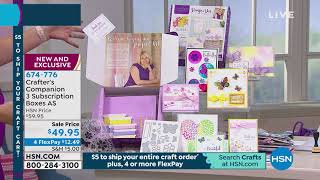 Crafter's Companion Set of 3 Subscription Boxes  AutoShip