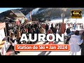 Auron france  ou skier dans les alpesmaritimes   jan 28 2024  virtual tour 4kr