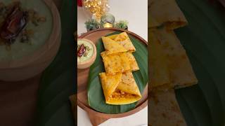 Veg Garlic Chila με Paneer και Garlic Chutney