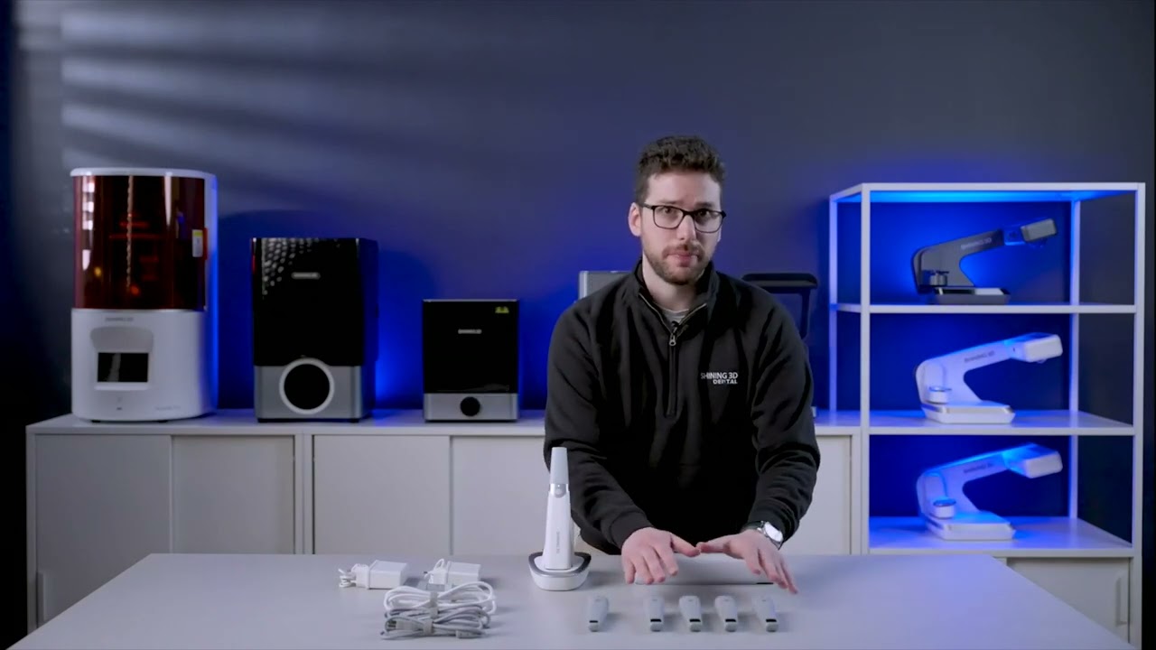 Shining 3D Unboxing Aoralscan3 Intraoral Scanner from 3DNA Dental