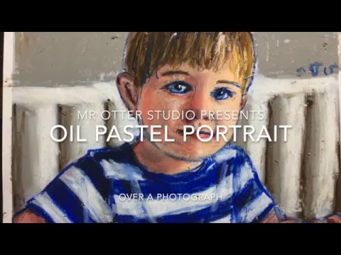 Drawing a Portrait in Oil Pastel · Art Prof