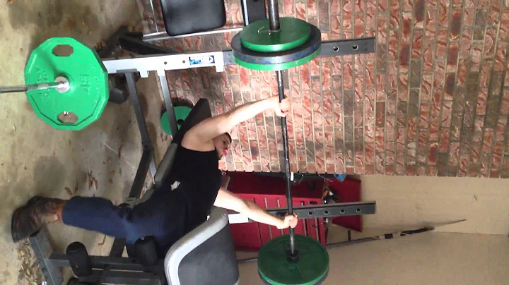 Cortney Webb 300 Lb bench