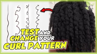 CURL PATTERN  How to TEST, CHANGE and CARE