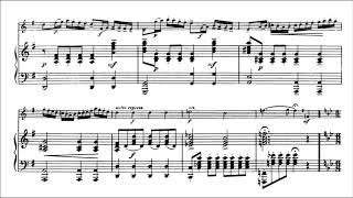Huber, Adolf Violin Concertino No.4, Op.8 For Violin Piano