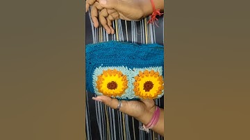 Thumbnail of make up 👝 #oldies #song #sunflower #crochet #crochetpatterns #custompouch #crochetprojects #diy #1m
