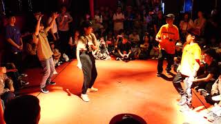 Kickin knock(HA-KUN TSUKKI) vs Hiwa\&YUINA BEST25 KIDS WDC 2019 World Dance Colosseum #WDC