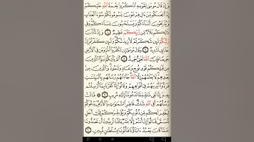 ماهر المعيقلي سورة إبراهيم مكتوبة صفحة 256 مصحف المدينة المنورة جودة عالية