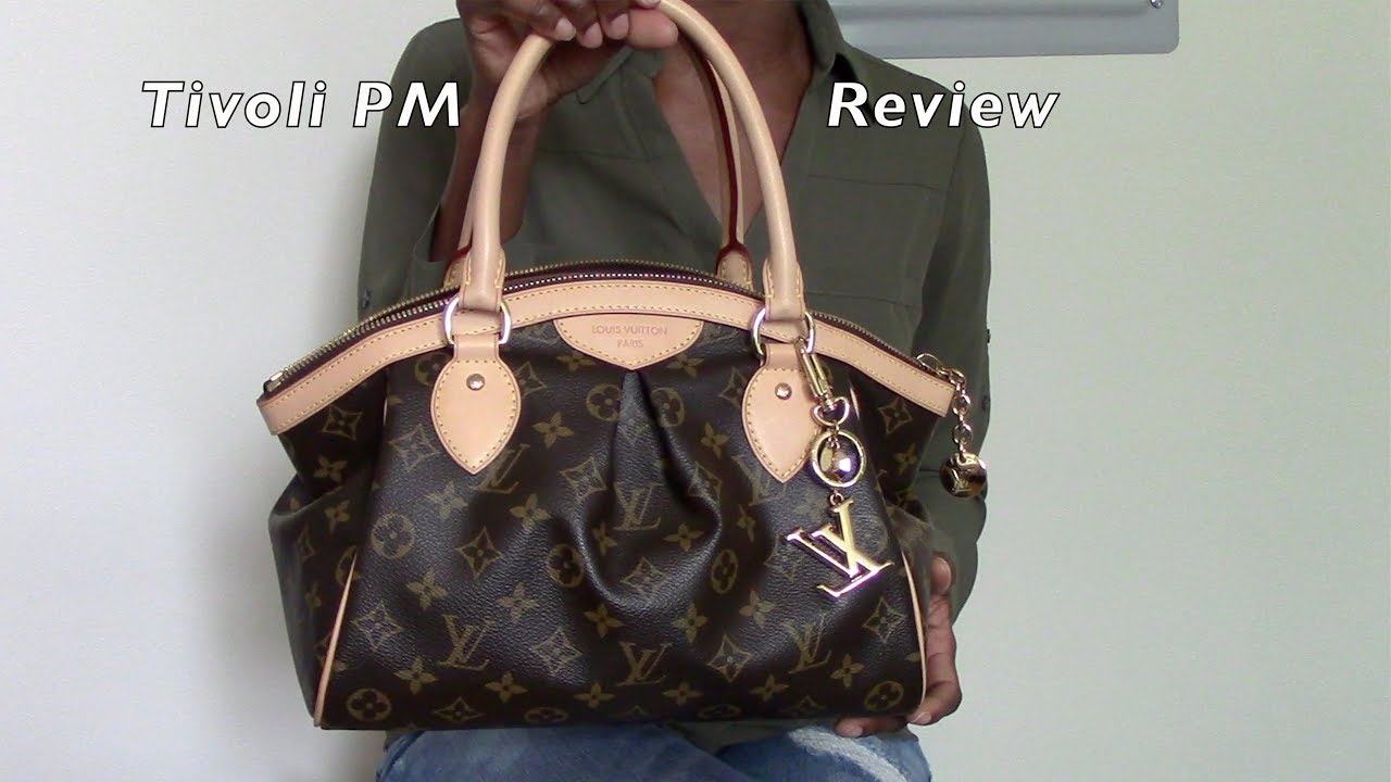 Louis Vuitton Tivoli PM: Review/What's in my bag/Wear & Tear 