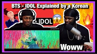 BTS - IDOL Explained by a Korean[Brothers React]